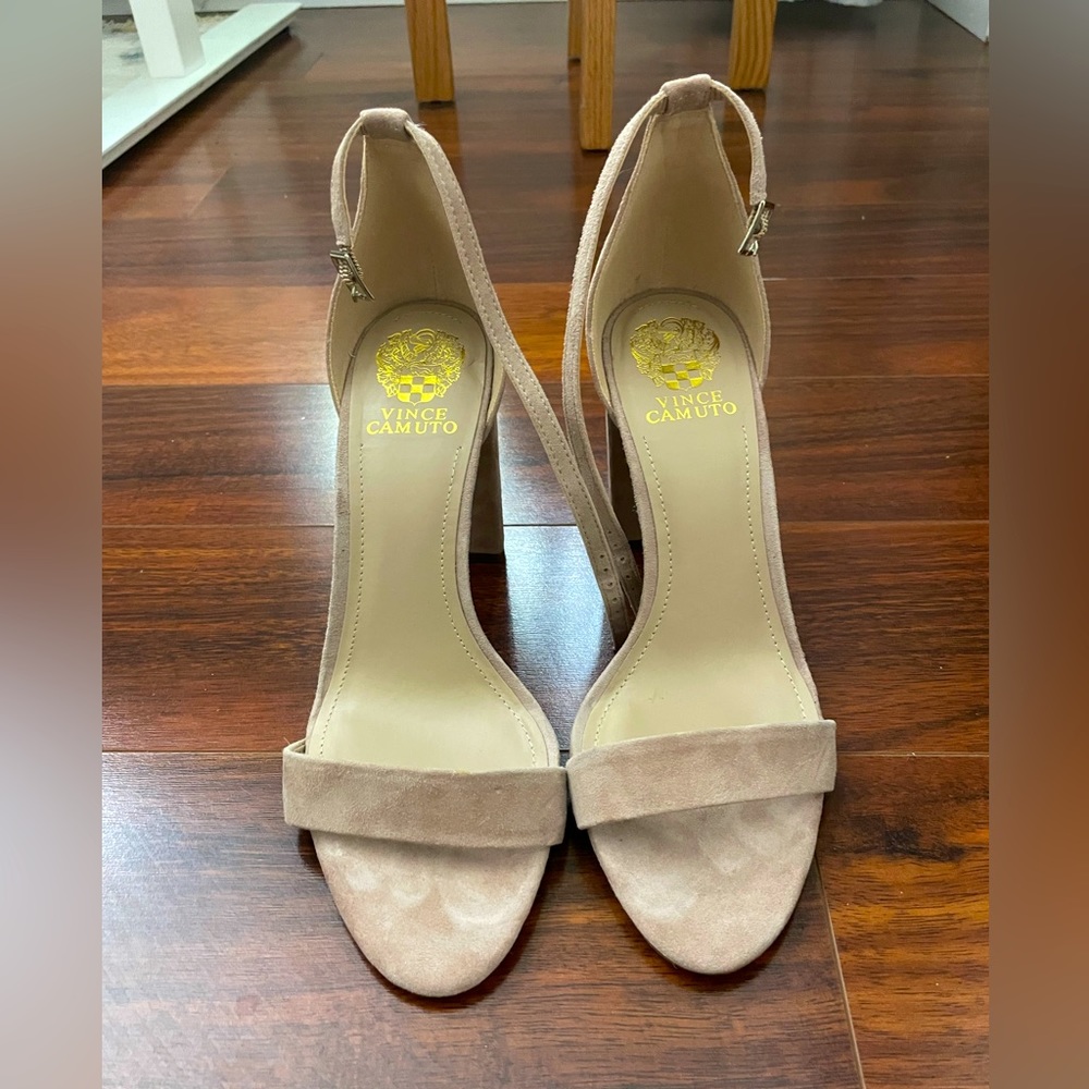 vince camuto block heel sandals